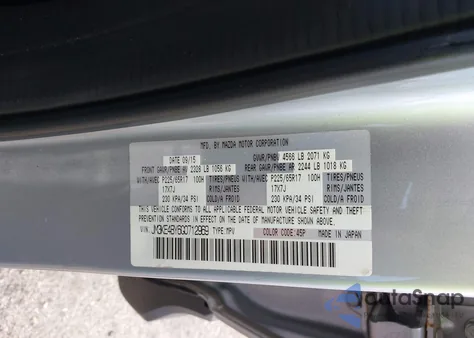 2016 Mazda Cx-5 Sport from USA, damaged, VIN JM3KE4BY6G0712969